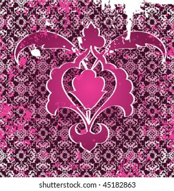Antique ottoman seamless wallpaper vector design