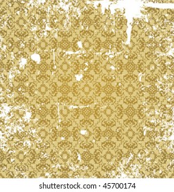 Antique ottoman seamless wallpaper vector design