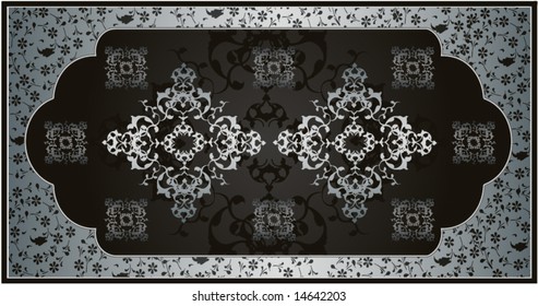 Antique ottoman tile design