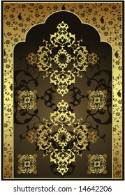 Antique ottoman tile design