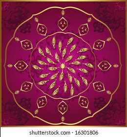 Antique ottoman tile design