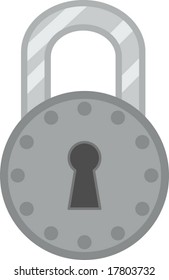 antique padlock