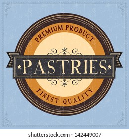 antique pastries sticker filth fancy classical pastry machine border nourishment sign ornate vintage classic whirl flag fresco nurture swirling twirl vortex printout manuscript writing vital healing f