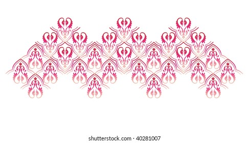 Antique pattern, frame