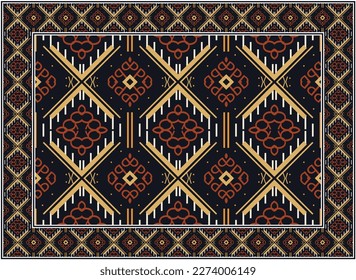 Antique Persian carpet, Boho Persian rug living room African Ethnic Aztec style design for print fabric Carpets, towels, handkerchiefs, scarves rug,