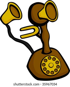 antique phone