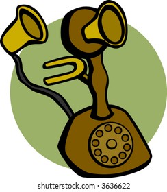 antique phone