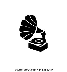 antique phonographe icon