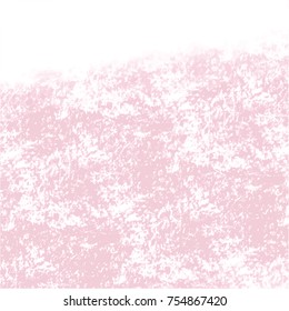 antique pink rough crayon stroke pattern on white background, vector illustration