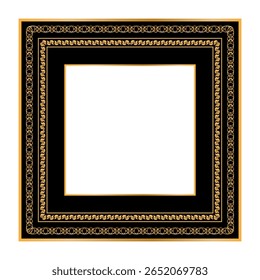 antique and retro frame. Empty card background