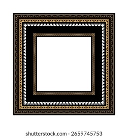 antique and retro frame. Empty card background