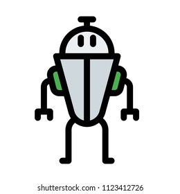 antique robot design
