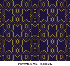 Antique seamless background 468 polygon geometry cross star frame
