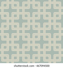 Antique seamless background 498 square cross chain geometry
