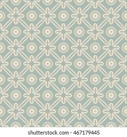 Antique seamless background 545 vintage round cross ribbon flower
