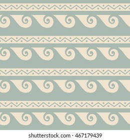 Antique seamless background 553 vintage spiral round wave geometry
