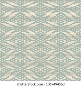 Antique seamless background Check Cross Geometry Stitch Line, Ideal for wallpaper decoration or greeting card design template.
