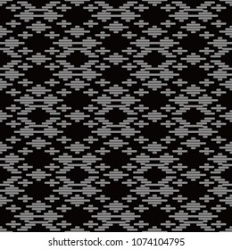 Antique seamless background Check Cross Stitch Line Frame, Ideal for wallpaper decoration or greeting card design template.