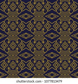 Antique seamless background Check Cross Aboriginal Geometry Line, Ideal for wallpaper decoration or greeting card design template.