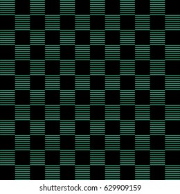Antique seamless background check cross geometry line