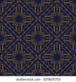 Antique seamless background Check Curve spiral Vortex Cross Frame Vine, Ideal for wallpaper decoration or greeting card design template.