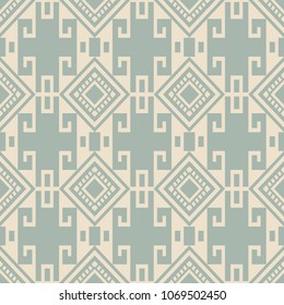 Antique seamless background Check Square Spiral Cross Geometry Frame, Ideal for wallpaper decoration or greeting card design template.