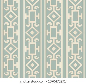 Antique seamless background Check Square Curve Cross Frame Line, Ideal for wallpaper decoration or greeting card design template.