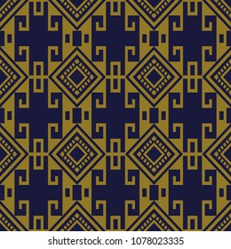 Antique seamless background Check Square Spiral Cross Geometry Frame, Ideal for wallpaper decoration or greeting card design template.