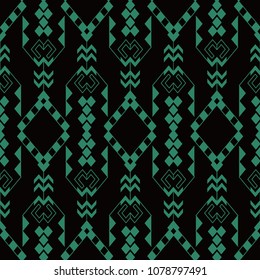 Antique seamless background Check Triangle Aboriginal Arrow Cross, Ideal for wallpaper decoration or greeting card design template.