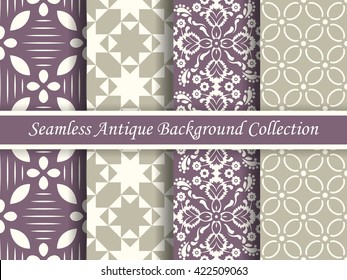 Antique seamless background collection_105