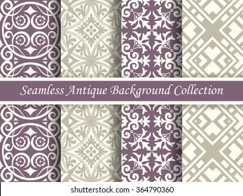 Antique seamless background collection_14
Antique retro abstract pattern set collection can be used for wallpaper, web page background, surface textures.
