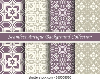 Antique seamless background collection_99
Antique retro abstract pattern set collection can be used for wallpaper, web page background, surface textures.
