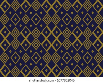 Antique seamless background Diamond Check Cross Rhomb Geometry, Ideal for wallpaper decoration or greeting card design template.