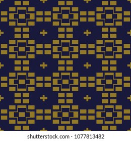 Antique seamless background Geometry Brick Cross Check, Ideal for wallpaper decoration or greeting card design template.