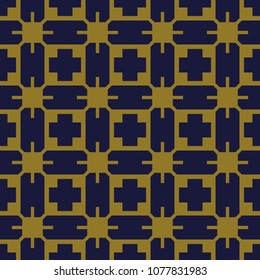 Antique seamless background Geometry Cross Polygon Frame, Ideal for wallpaper decoration or greeting card design template.