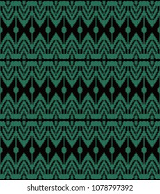 Antique seamless background Geometry Line Woven Polygon Cross, Ideal for wallpaper decoration or greeting card design template.