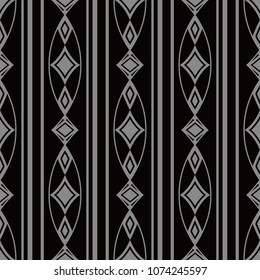 Antique seamless background Oval Curve Cross Frame Line Diamond Gem, Ideal for wallpaper decoration or greeting card design template.