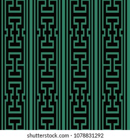 Antique seamless background Polygon Cross Tracery Frame Line, Ideal for wallpaper decoration or greeting card design template.