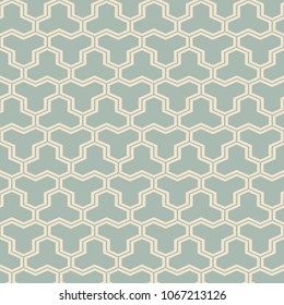 Antique seamless background Polygon Geometry Cross Frame, Ideal for wallpaper decoration or greeting card design template.