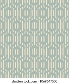 Antique seamless background Polygon Geometry Cross Frame Line, Ideal for wallpaper decoration or greeting card design template.