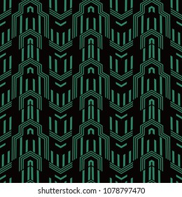 Antique seamless background Polygon Geometry Arrow Cross Frame, Ideal for wallpaper decoration or greeting card design template.