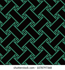 Antique seamless background Polygon Spiral Vortex Cross Tracery Frame, Ideal for wallpaper decoration or greeting card design template.