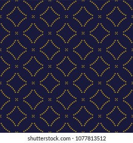 Antique seamless background Round Curve Dot Cross Line, Ideal for wallpaper decoration or greeting card design template.
