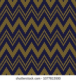 Antique seamless background Sawtooth Ladder Geometry Triangle Cross, Ideal for wallpaper decoration or greeting card design template.