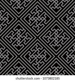 Antique seamless background Spiral Vortex Cross Geometry Frame, Ideal for wallpaper decoration or greeting card design template.