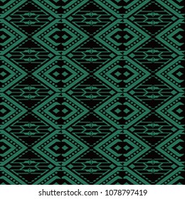Antique seamless background Triangle Check Cross Stitch Frame Line, Ideal for wallpaper decoration or greeting card design template.