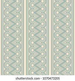 Antique seamless background Triangle Round Cross Frame Line, Ideal for wallpaper decoration or greeting card design template.
