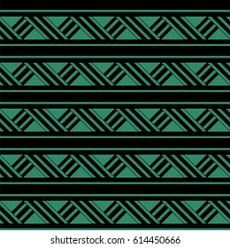 Antique seamless green background square geometry cross line