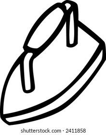 antique steam iron