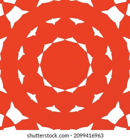 Baldosas de talavera antigua. El diseño del cuarto de baño. Elementos de patrón sin fisuras vectoriales. Decoración ornamental mexicana roja para bolsas, estuches para smartphones, camisetas, ropa de cama o rayado.